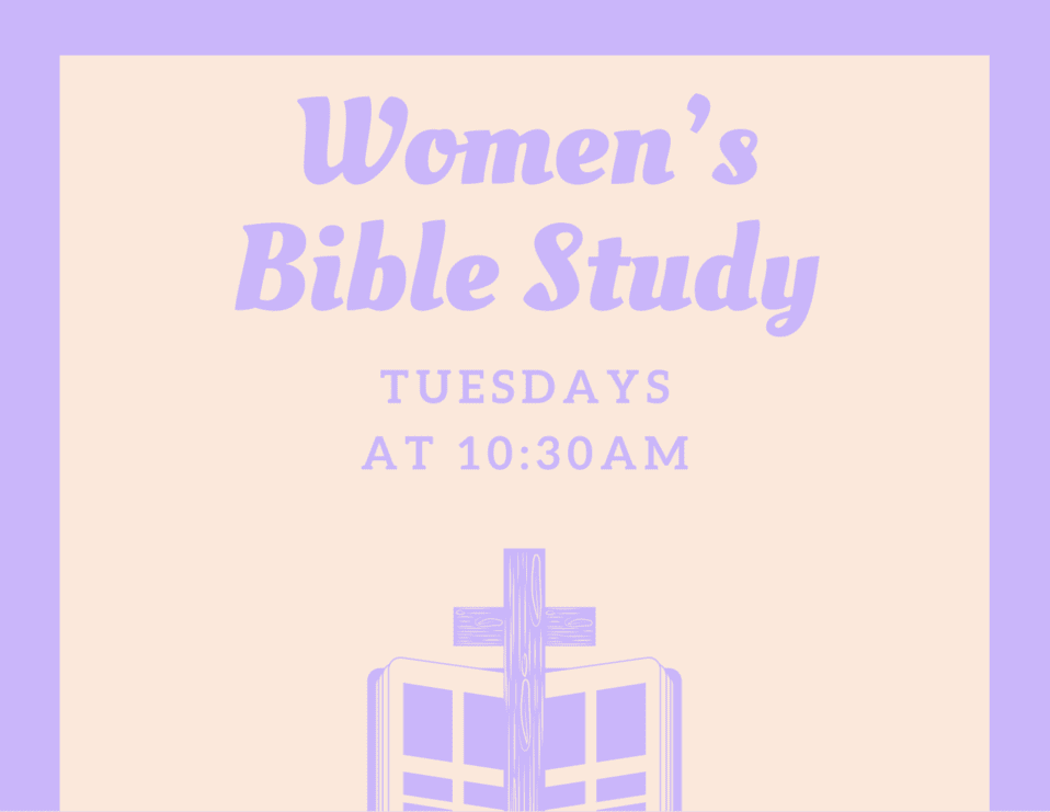 Women's Bible Study Poster