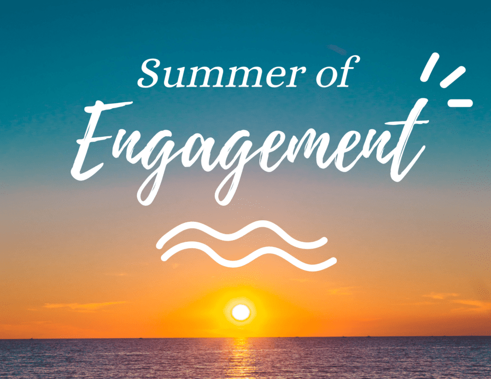 summer, engagement, congregation, stay in touch