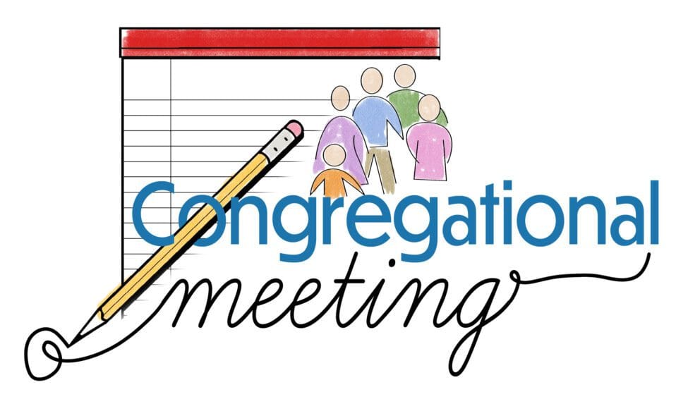 annual meeting, congregation, fellowship, community, learn