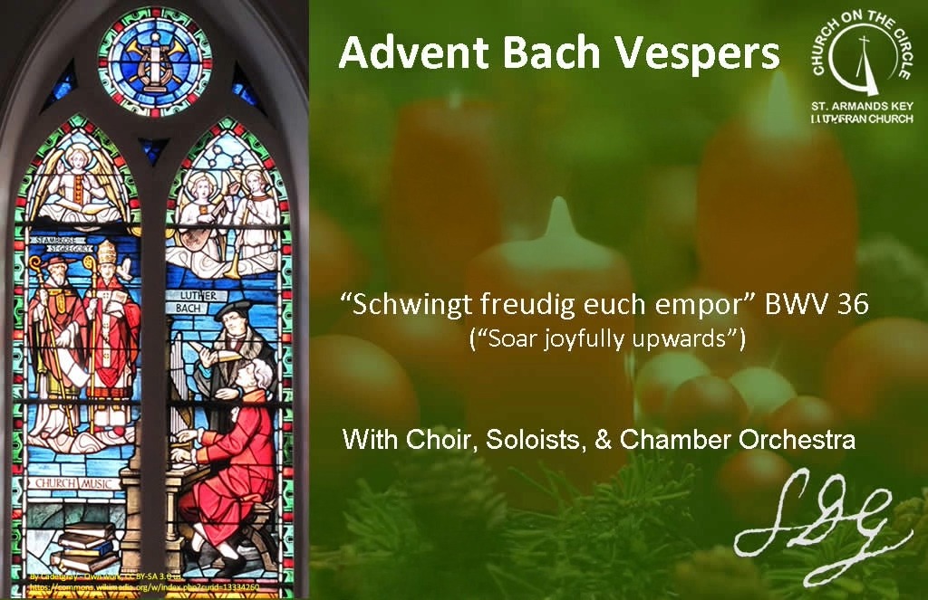Bach Vesper poster 2025
