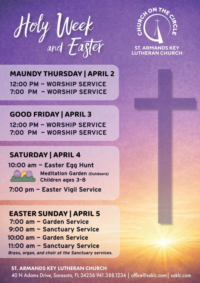 Easter poster 2026