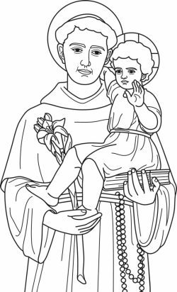 St Anthony Drawing - 404 Page